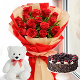 Valentine Roses Combo
