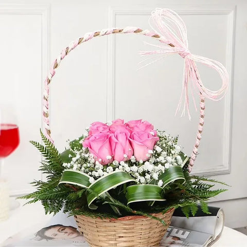 Pinklove Basket