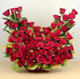 Rose Romance Basket