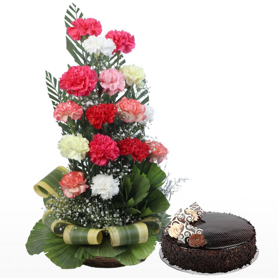 Carnation and Chocolate Bliss