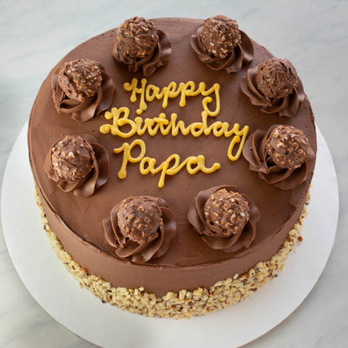Birthday Celebration Rocher Cake