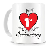 First Anniversary Keepsake Mug