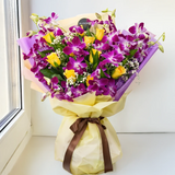 Blossom Of Orchids and Roses