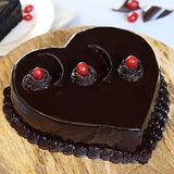 3 Cherry Heart Cake