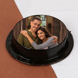 Royal Chocolate Photo Cake