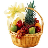 Decorated Basket of Fresh Fruits