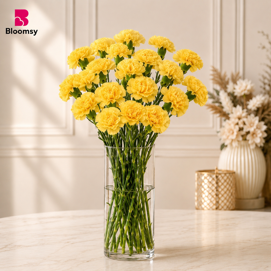 Sunlit Yellow Charm