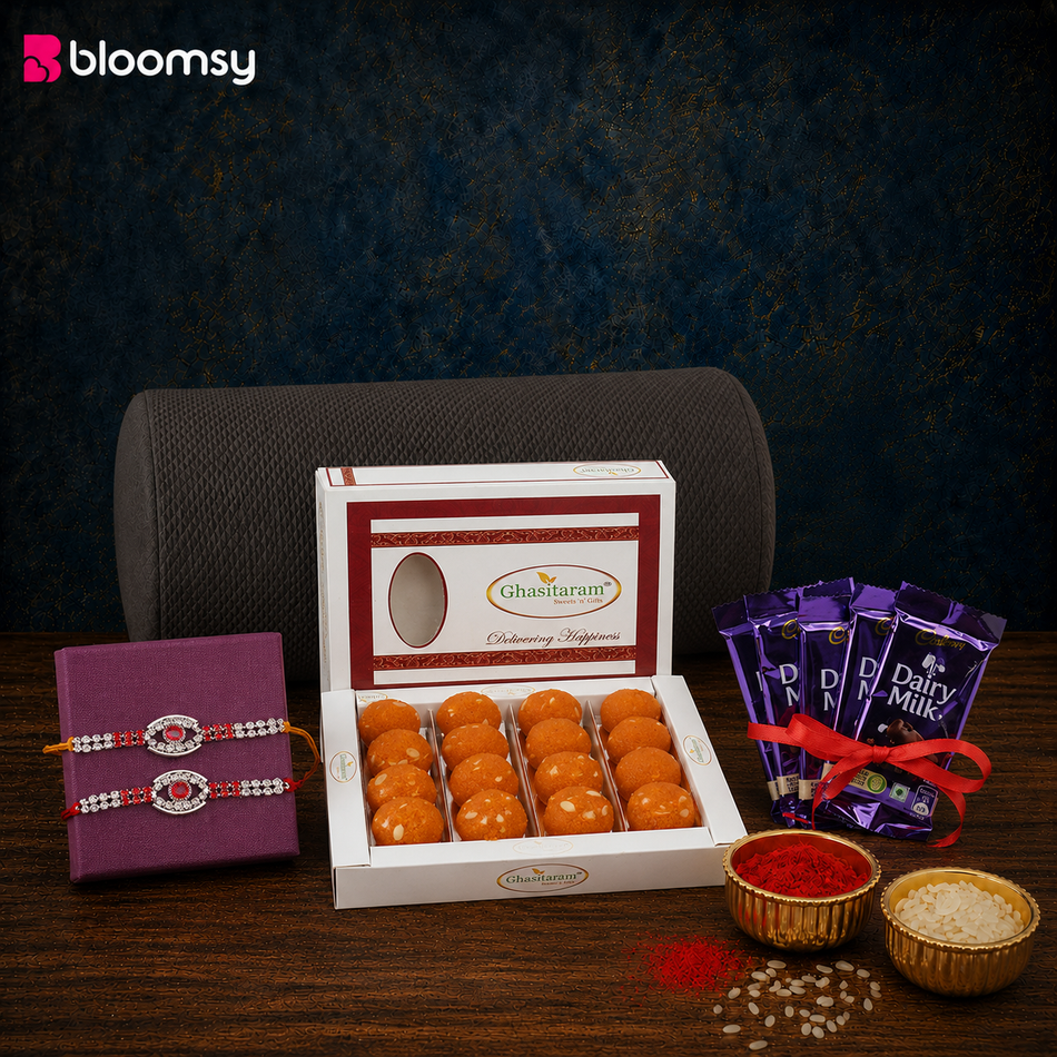 Twin Spark Rakhi Treat