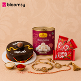Golden Bond Bhaiya Bhabhi Set