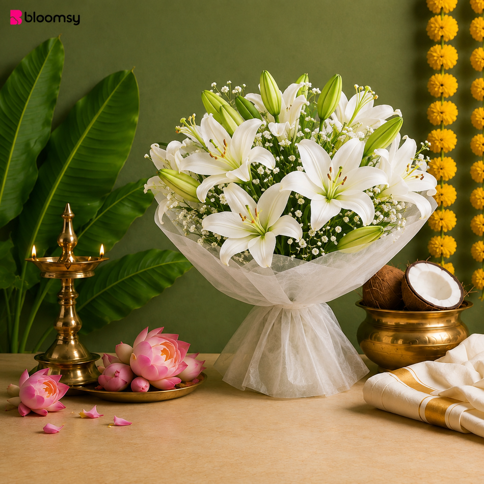 Serene Lilies