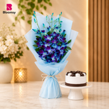 Mystic Blue Elegance