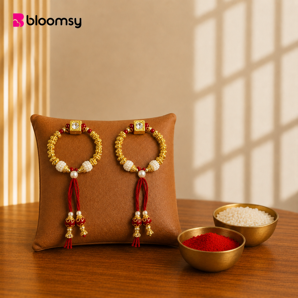 Golden Bond Rakhi Duo