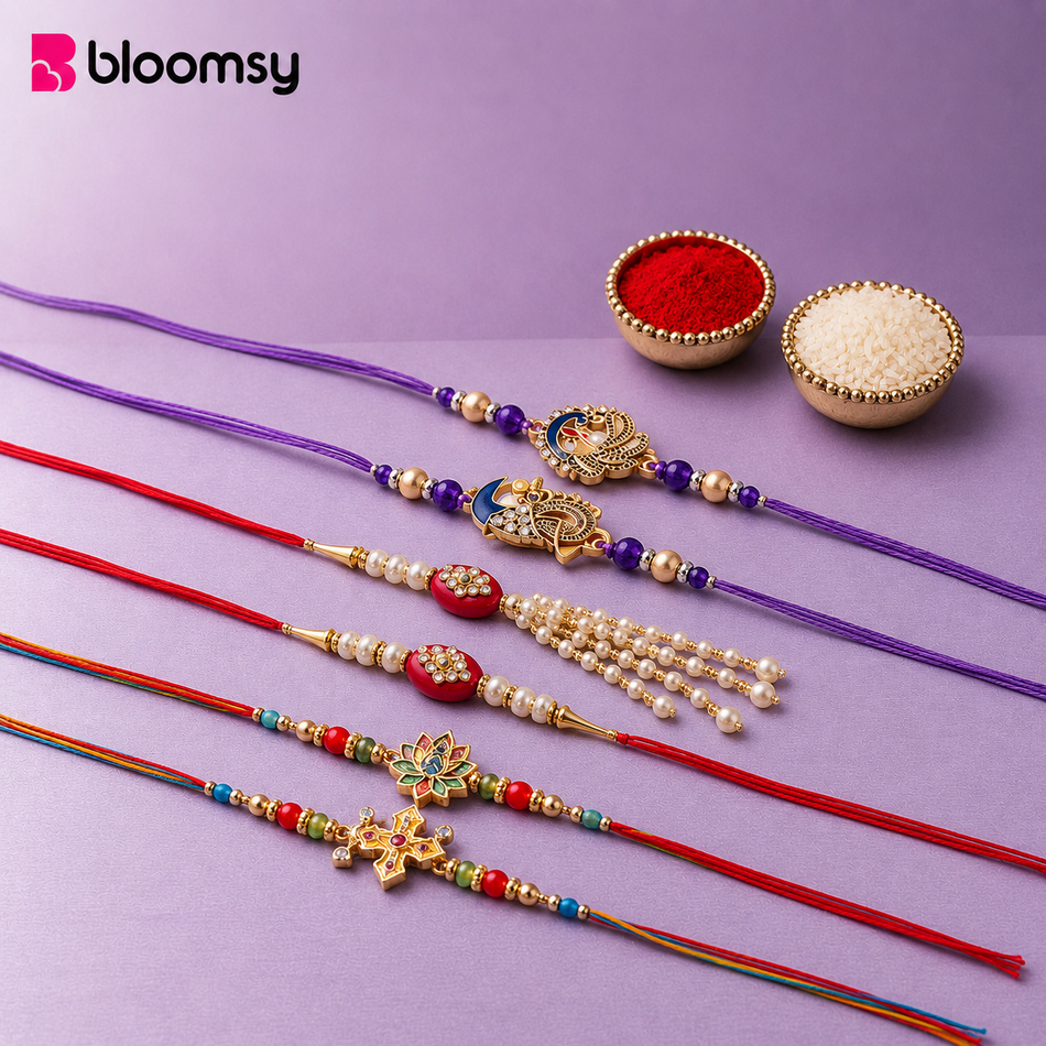 Colourful Charm Rakhi Quartet