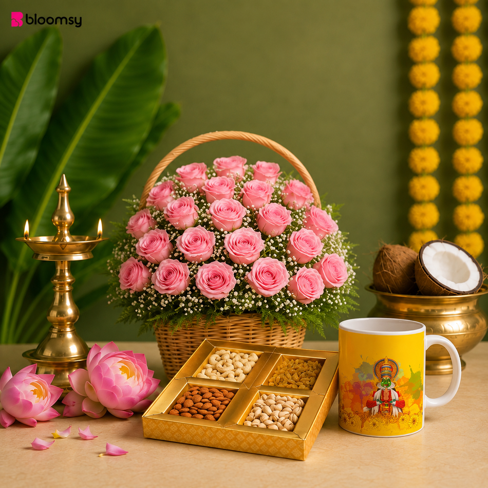 Kathakali Rose Basket