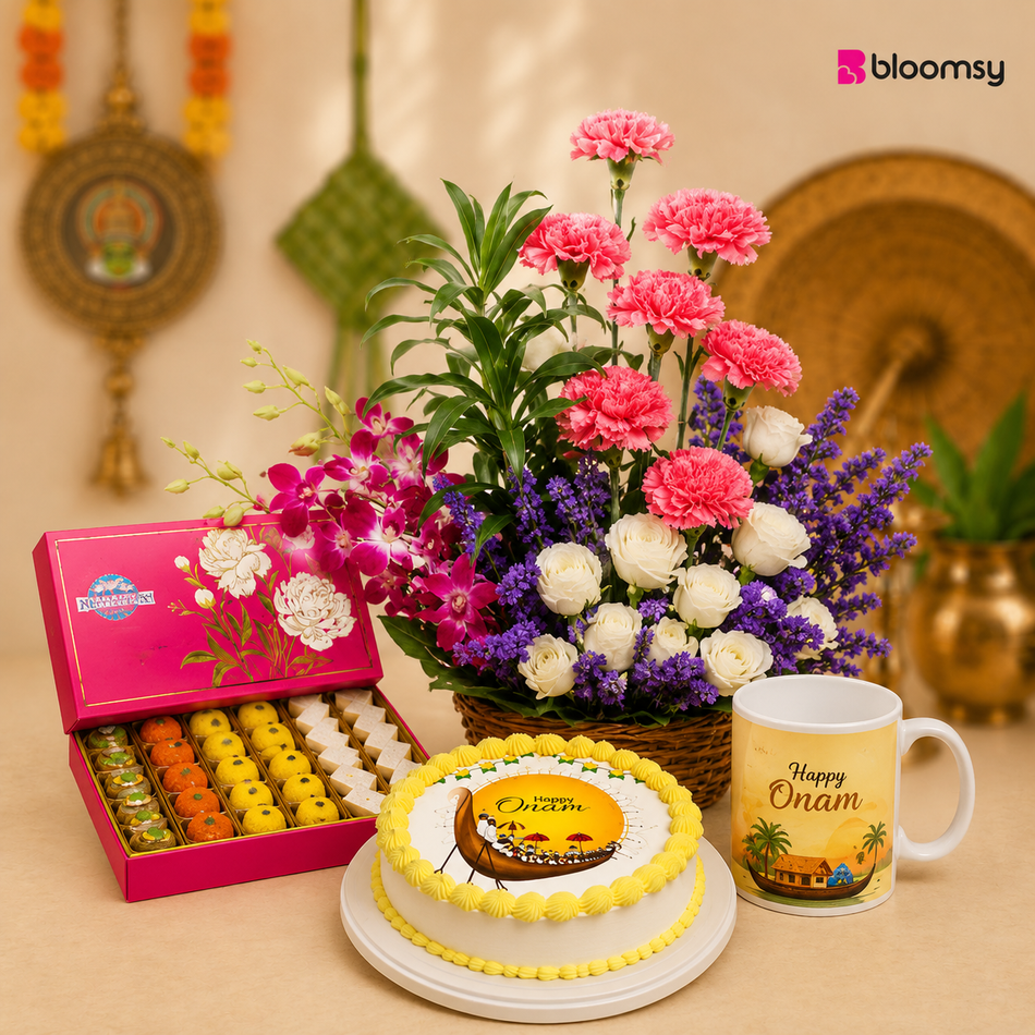 Pookalam Party Basket
