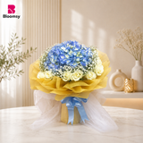 Blue Hydrangea Glow
