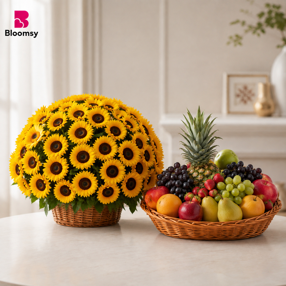 Sunlit Joy and Fruit Harmony