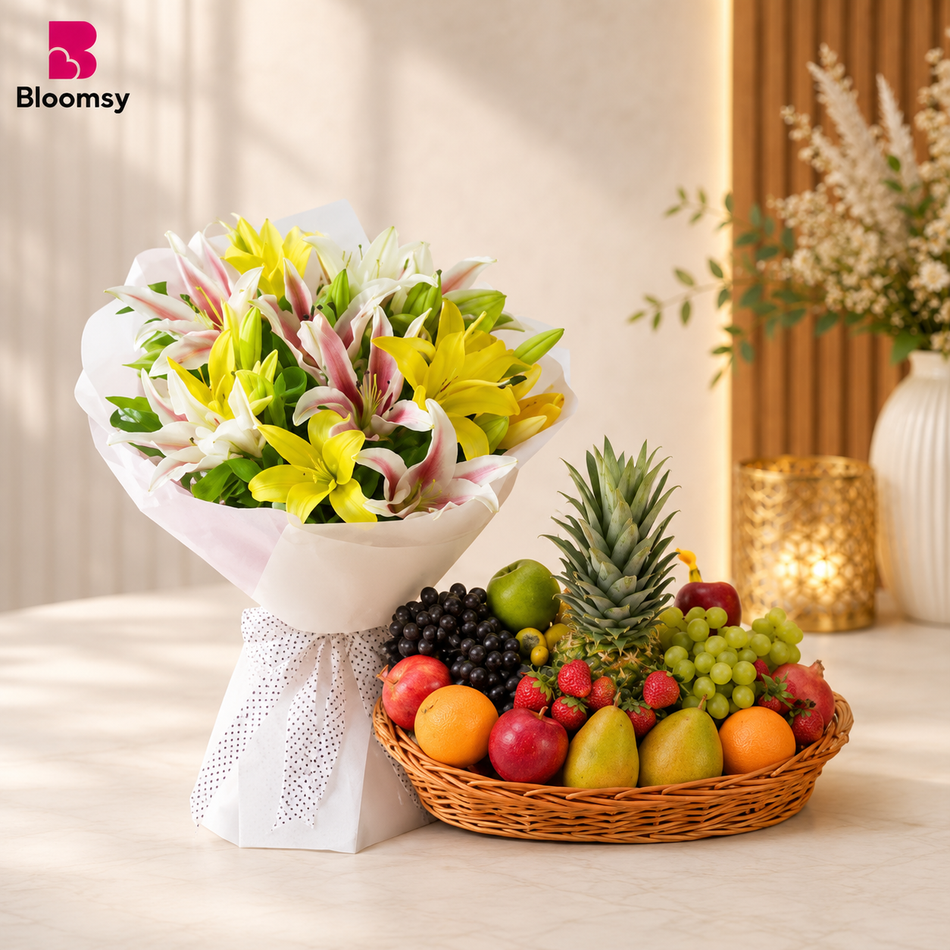 Lily Brightness and Fruit Harmony