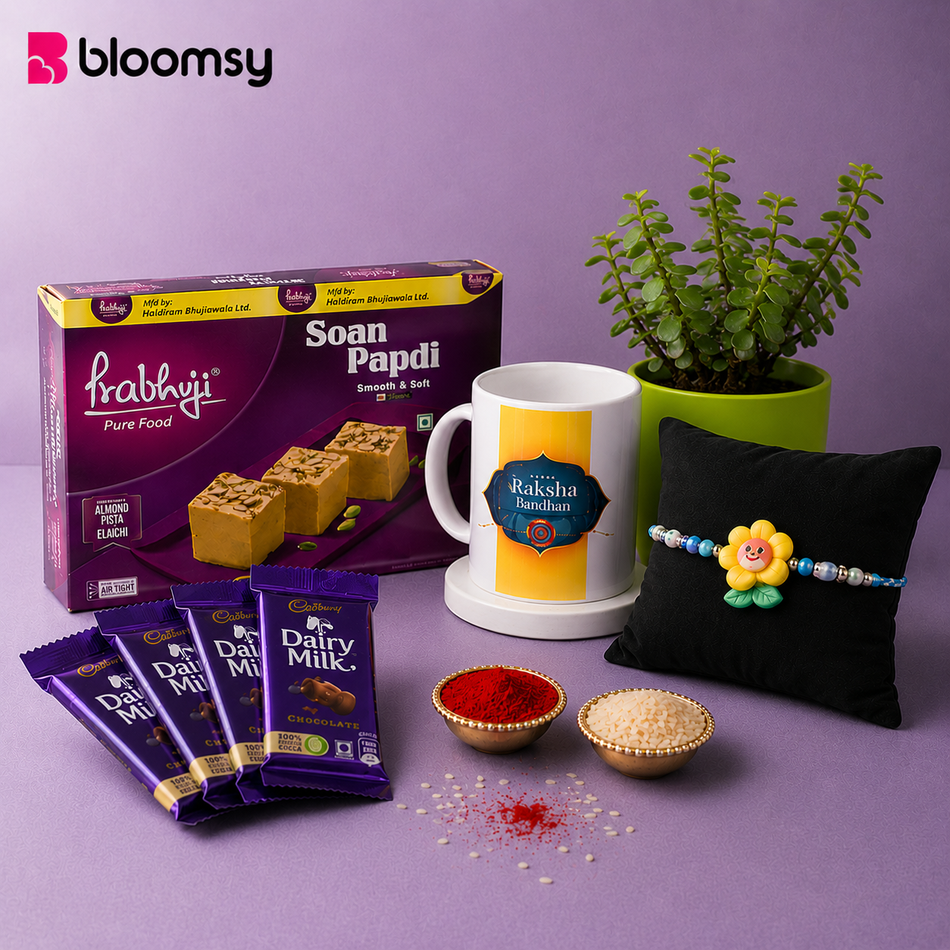 Soan Papdi Rakhi Set