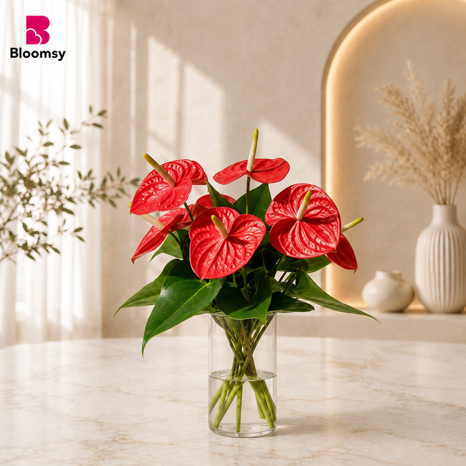Scarlet Anthurium Grace