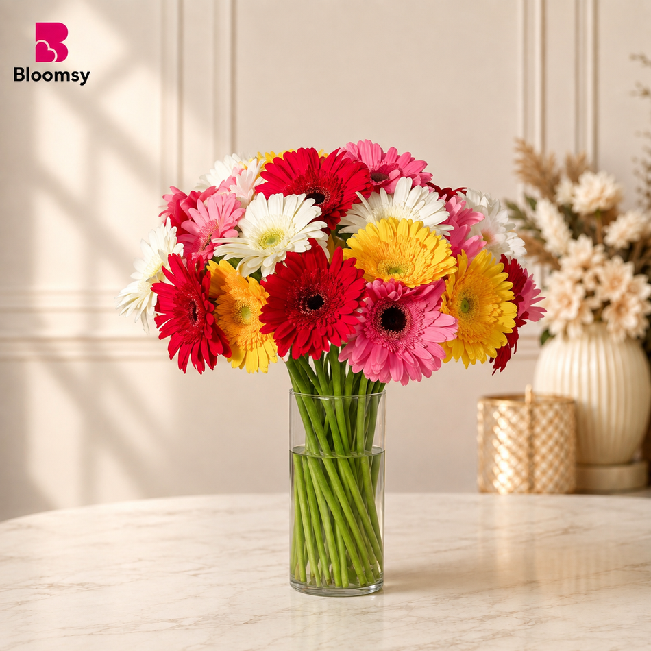 Radiant Gerbera Bliss