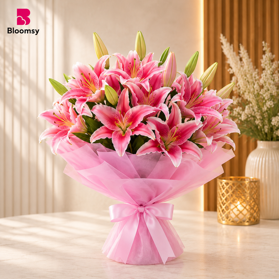 Pink Stargazer Serenade
