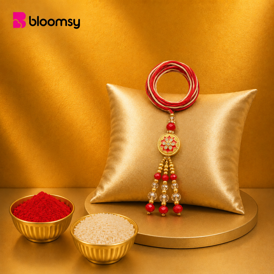Elegant Bhaiya Bhabhi Rakhi