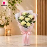 Creamy Carnation Charm