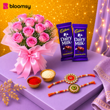Sweet Rakhi Rose Delight