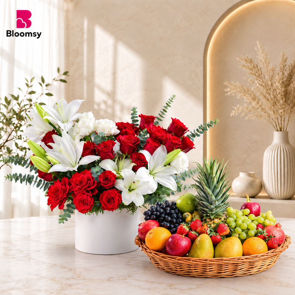 Romantic Bloom & Fruit Harmony