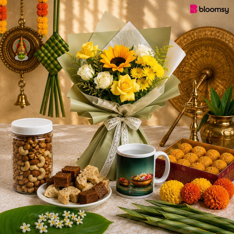 Atham Flower & Sweet Set