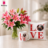 Pink Lily Romance Set