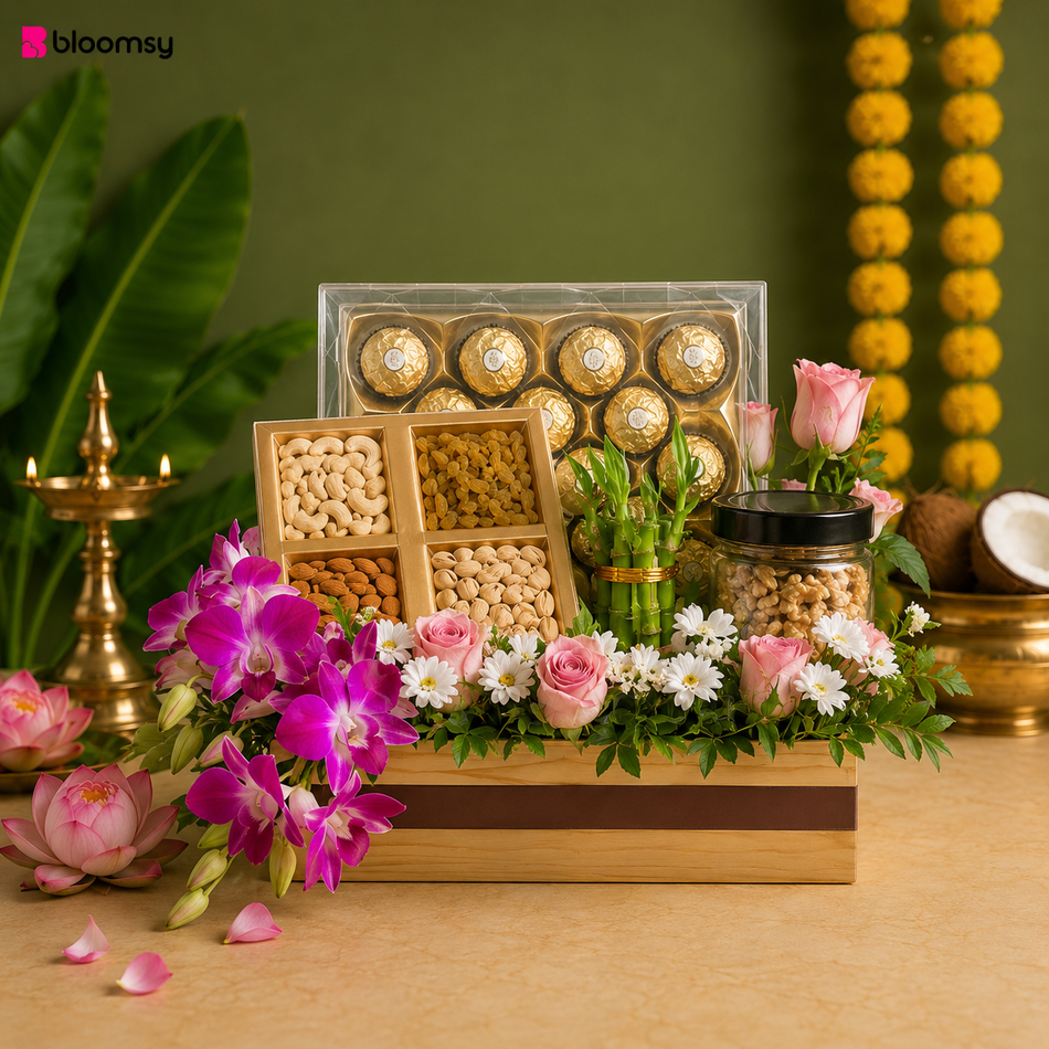 Kerala Bloom & Nut Set