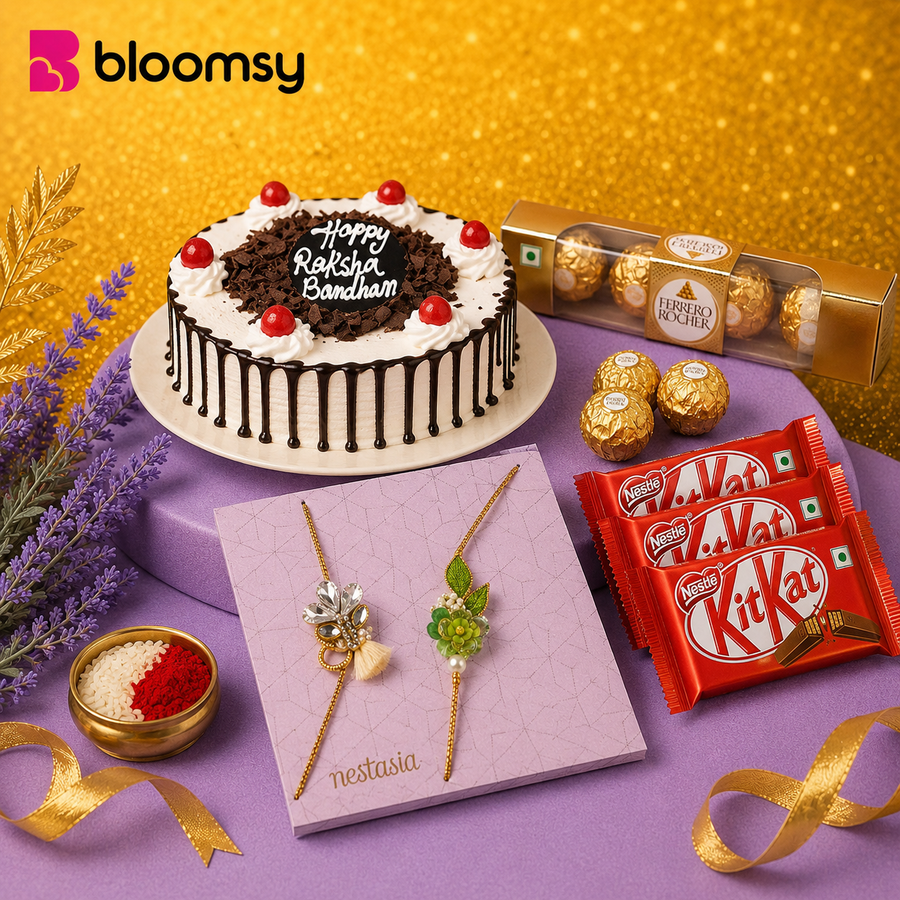 Rakhi Cake & Chocolate Treat