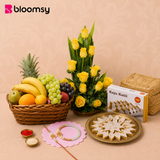 Golden Harvest Rakhi Jodi