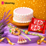 Sweet Rakhi Cake Treat
