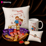 Chocolate Bliss Rakhi Set