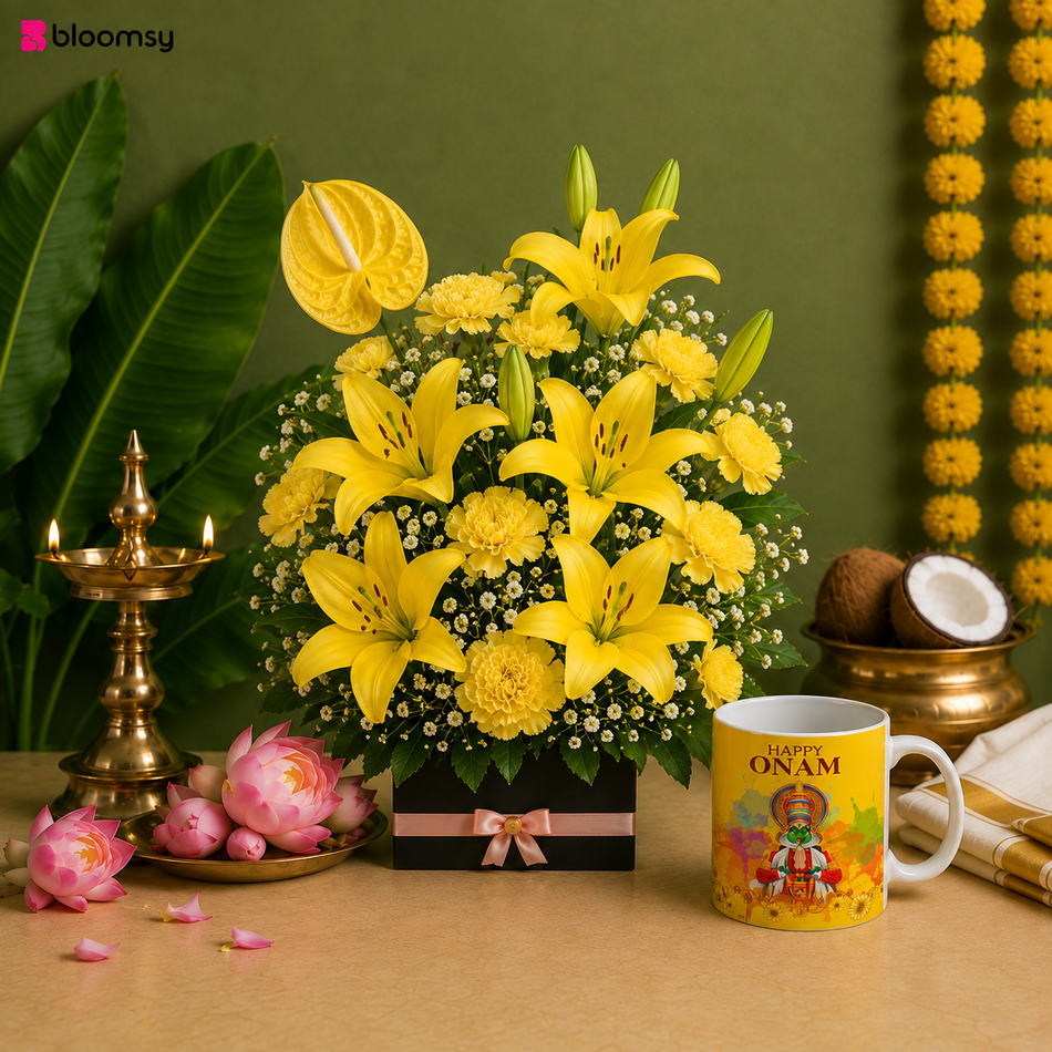 Sunlit Onam Charm