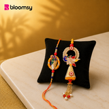 Colourful Bird Rakhi Pair