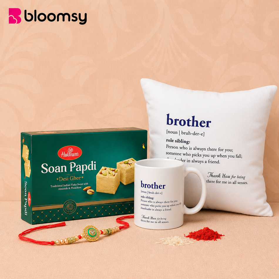 Soan Papdi Rakhi Combo