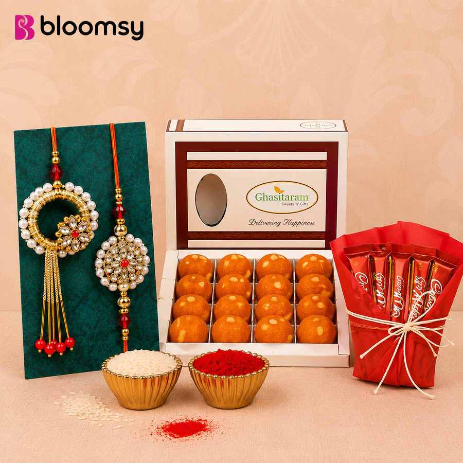 Pearl Glow Rakhi Sweets