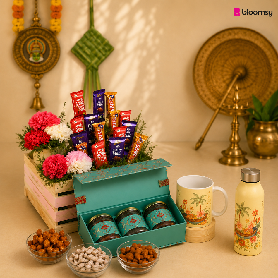 Kasavu Choco & Nut Box