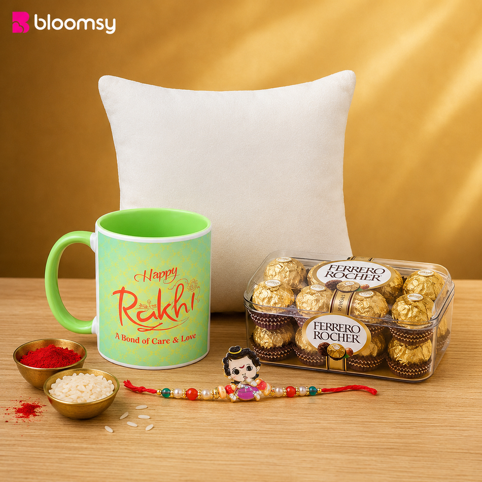 Happy Rakhi Mug Combo