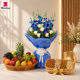 Serene Blue Elegance