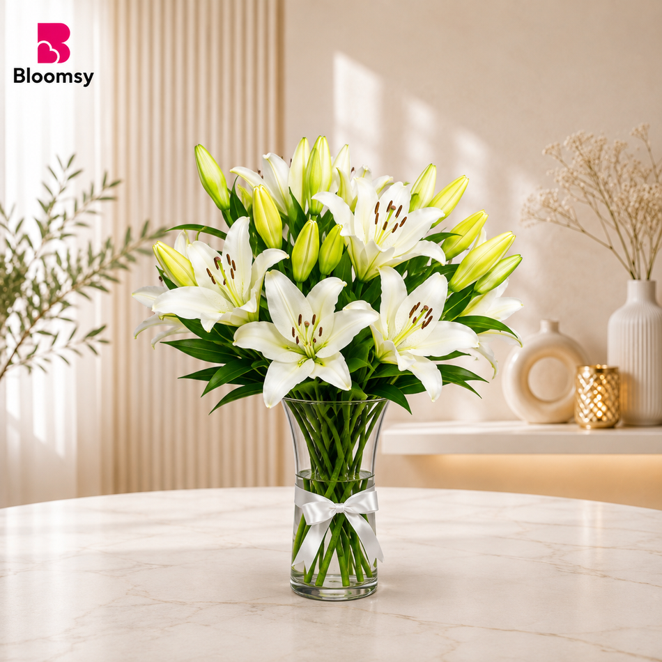Lily Purity Vase