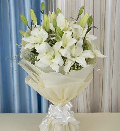 Unique White Arrangement