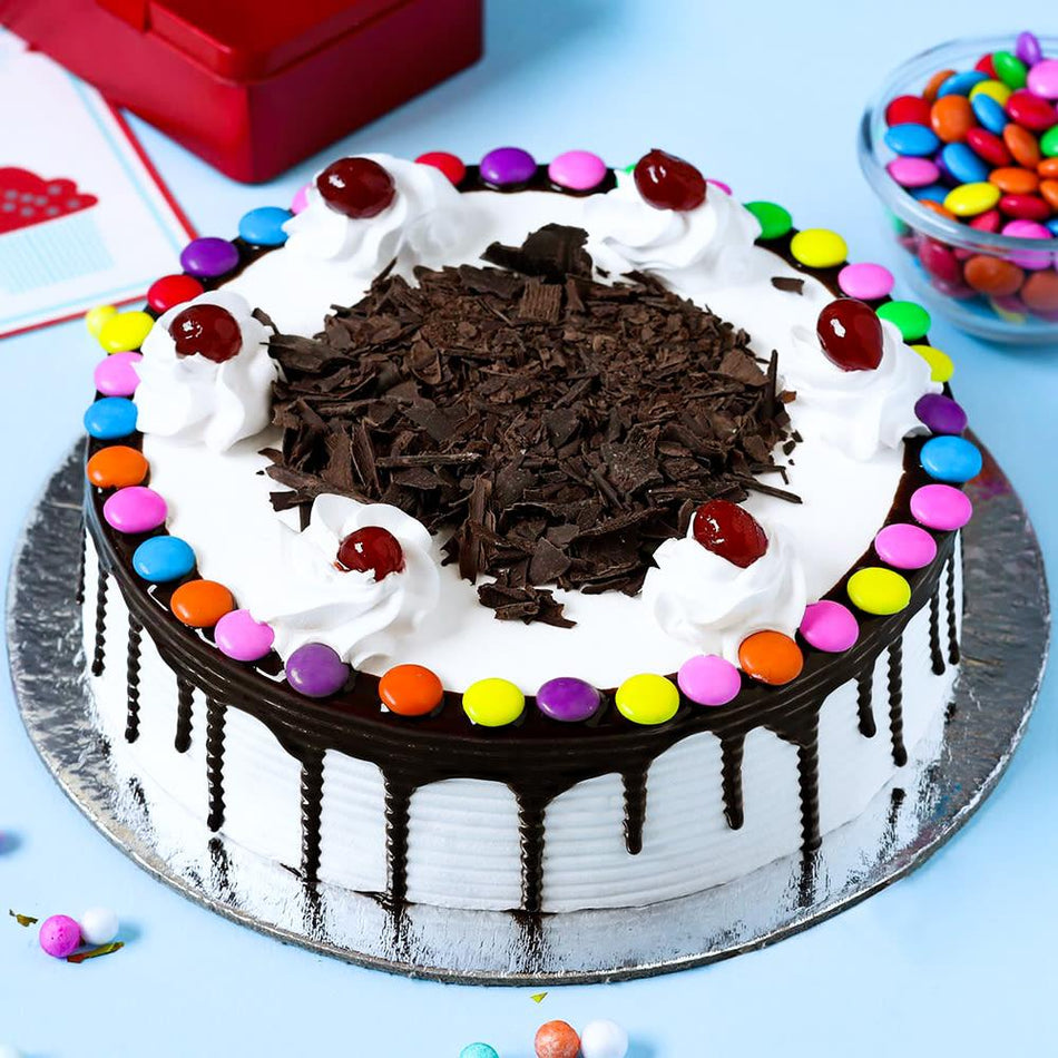 Gems Cherry Black Forest Cake