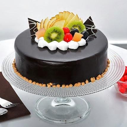 Really Fruit Chocolate Cake