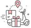 City + Courier Options