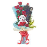 Darling Gift with Teddy and Chocolates